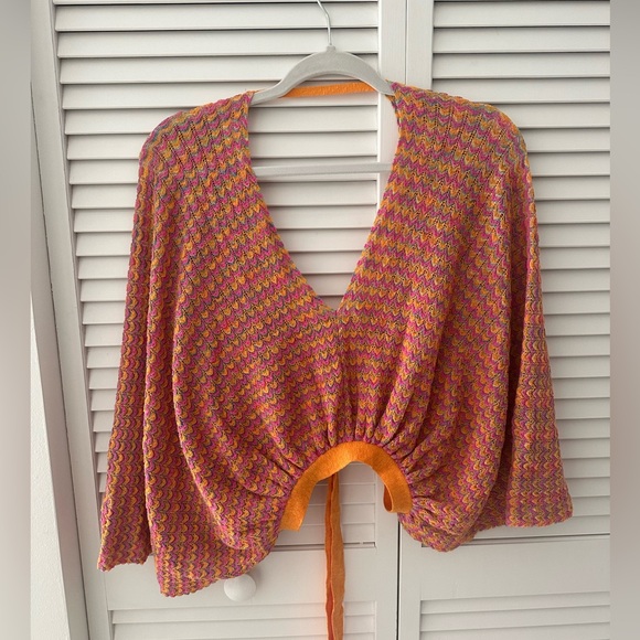 Mango Multicolor Knit Top - Picture 6 of 8